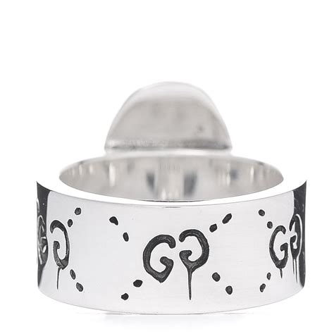 gucci ghost ring men|gucci sterling silver ghost ring.